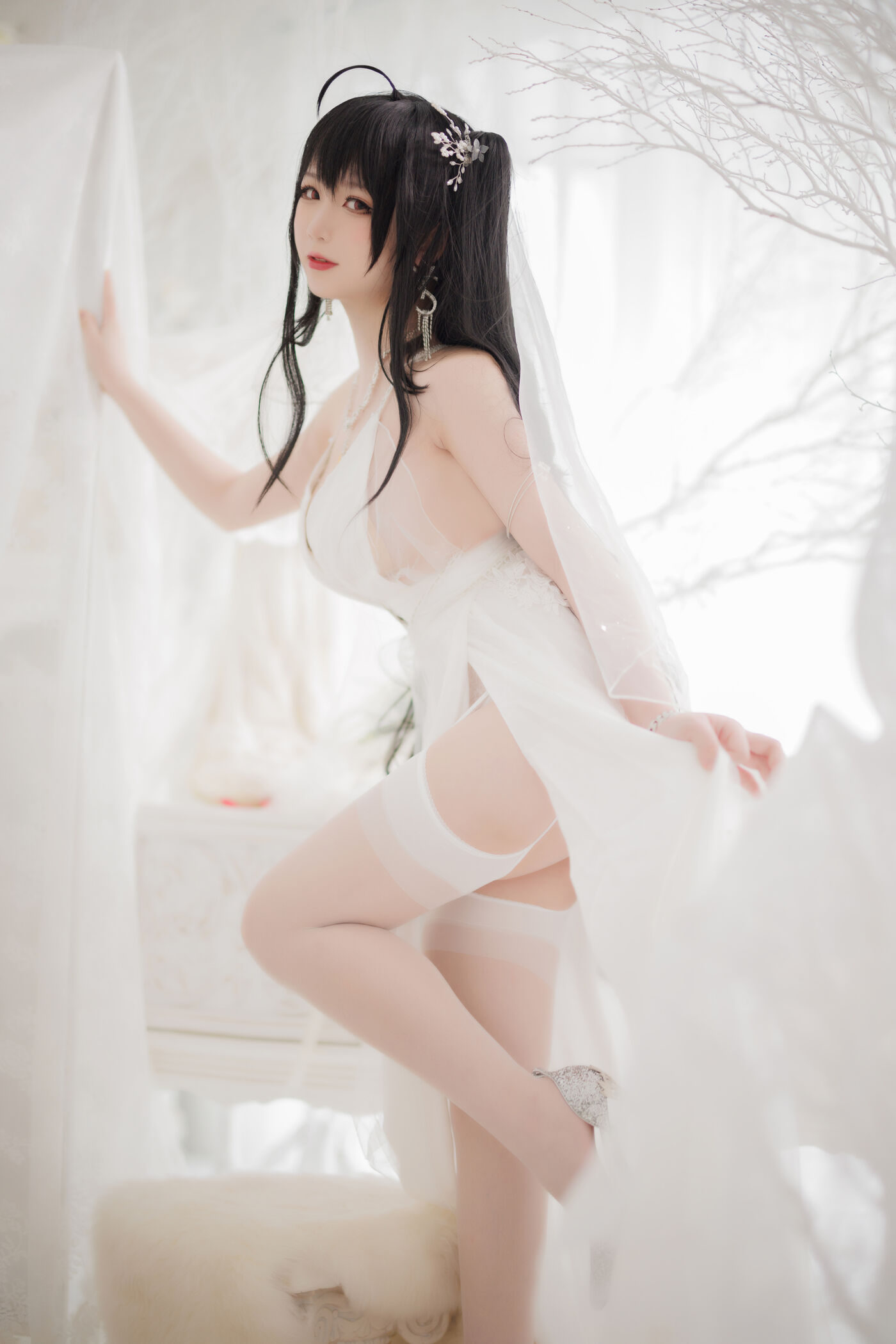 樱落酱 NO.023 大凤花嫁 [26P]插图7